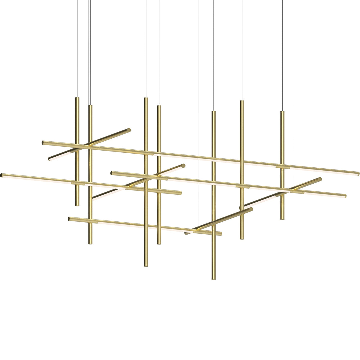 Geometric lineaire hanglamp