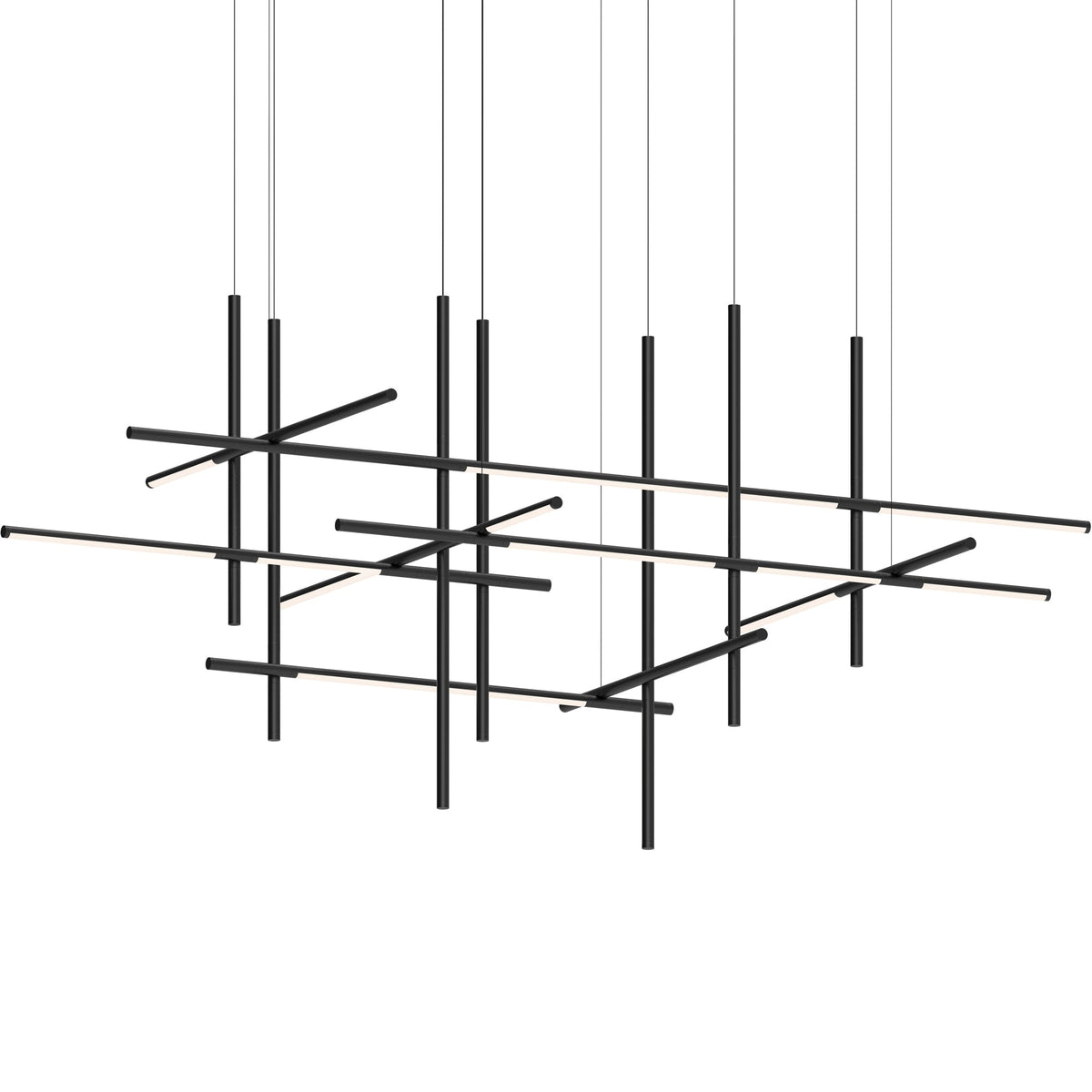 Geometric lineaire hanglamp