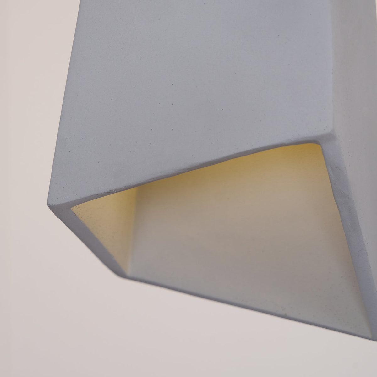Geo industriële hanglamp van cement