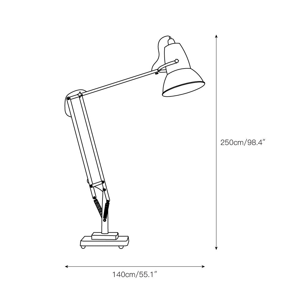 Miriselia vloerlamp