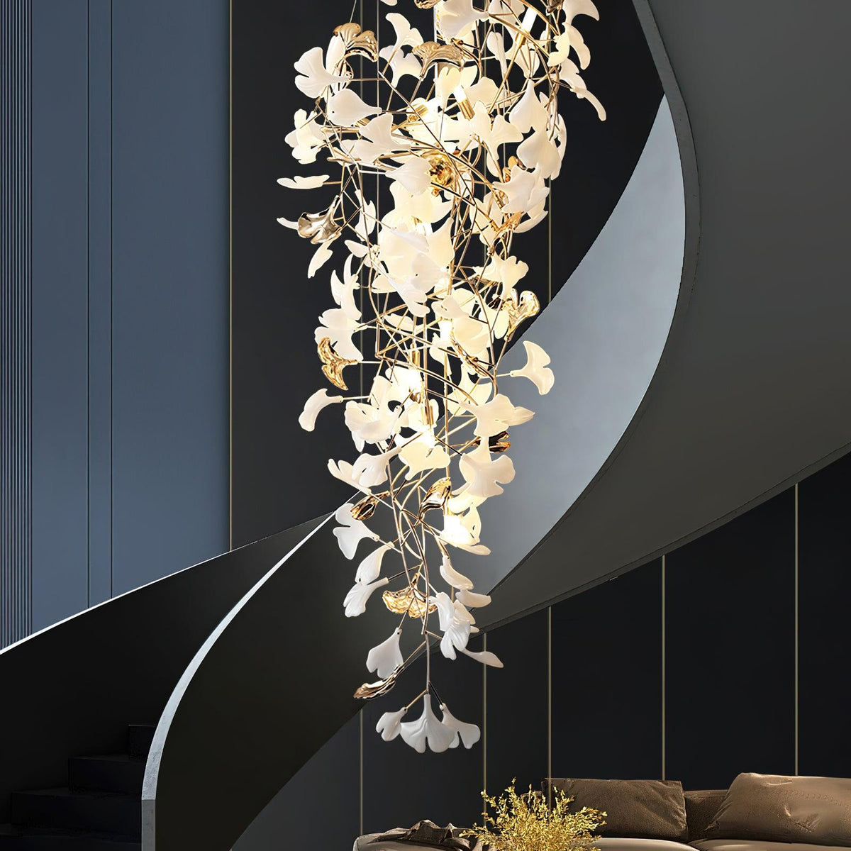 Claire luxe Gingko Kroonluchter