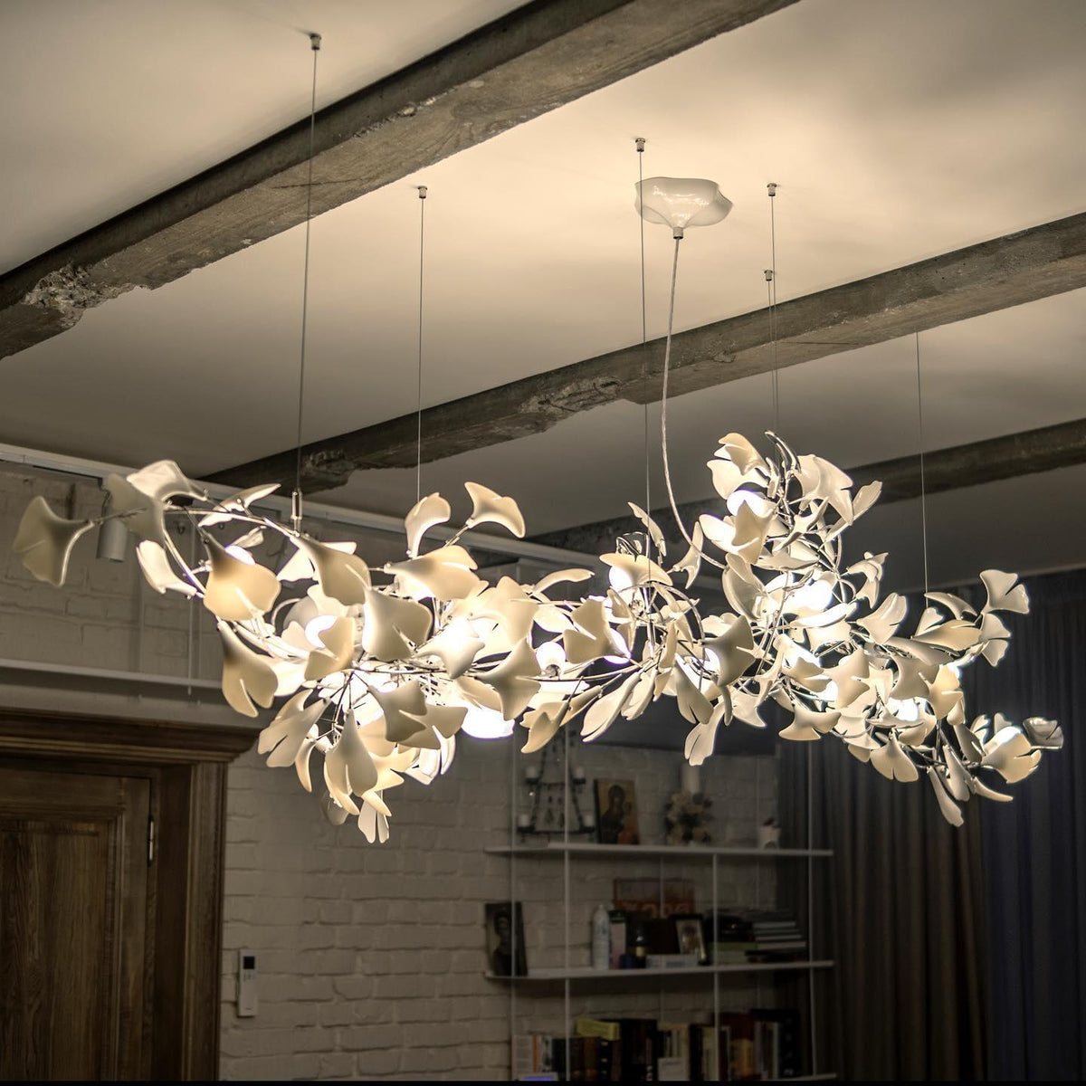 Ceroraine Kroonluchter Gingko A Porselein LED Modern