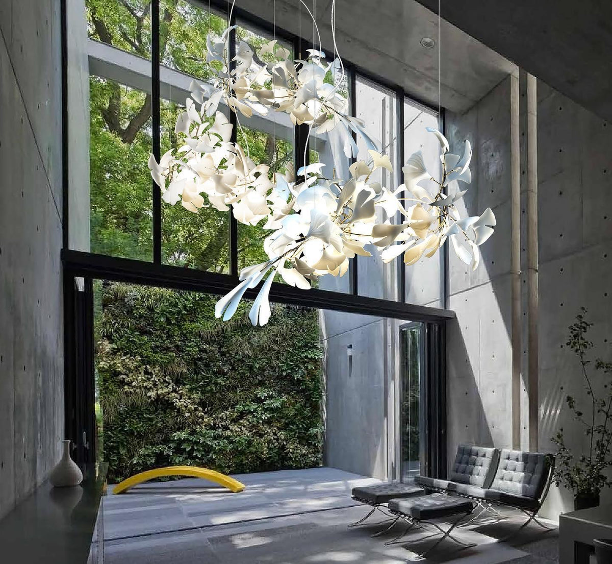 Ceroraine Kroonluchter Gingko A Porselein LED Modern