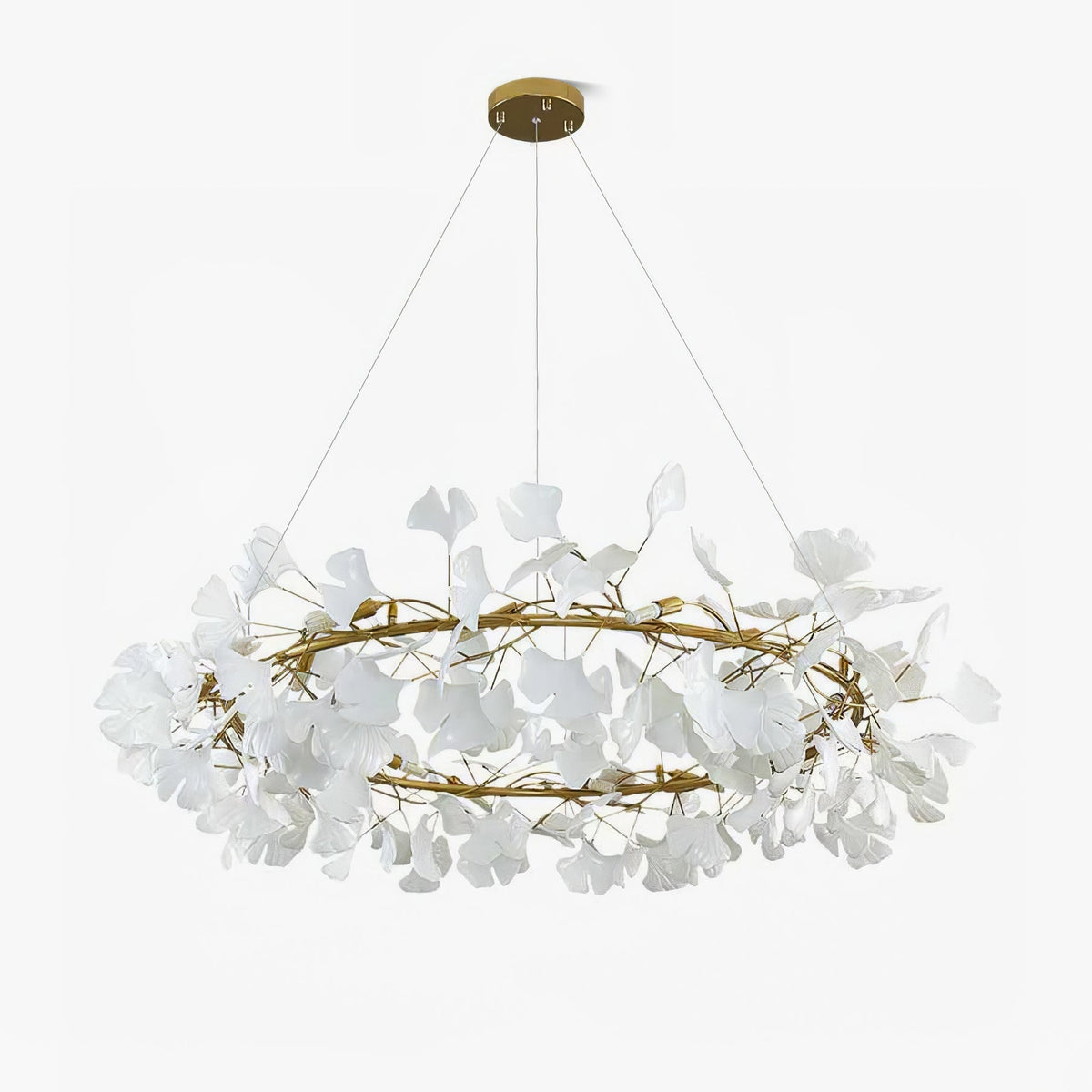 Orelalella Gingko LED kroonluchter met tak
