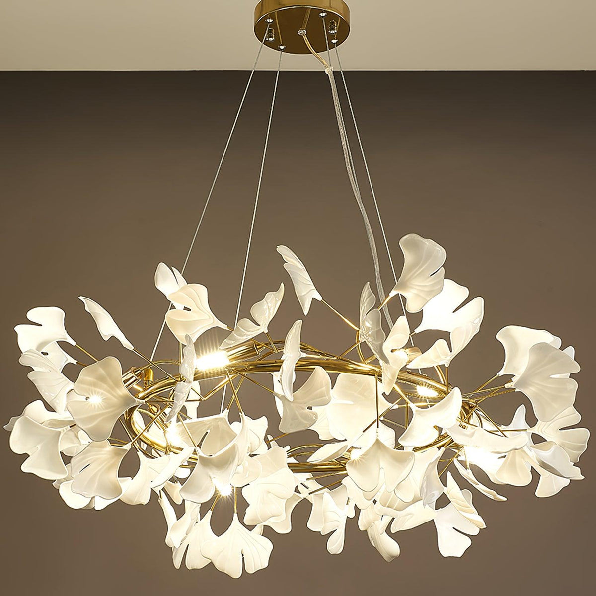 Orelalella Gingko LED kroonluchter met tak