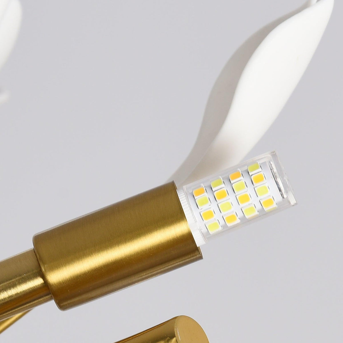 Auriora hanglamp Gingko Keramische Bladeren Goud