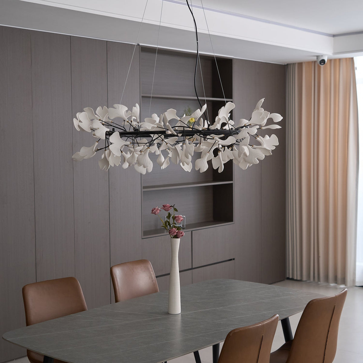 Orelalella Gingko LED kroonluchter met tak