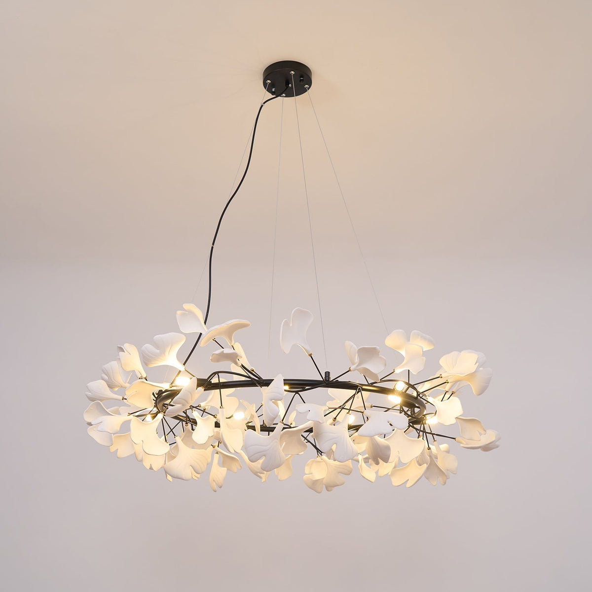 Orelalella Gingko LED kroonluchter met tak