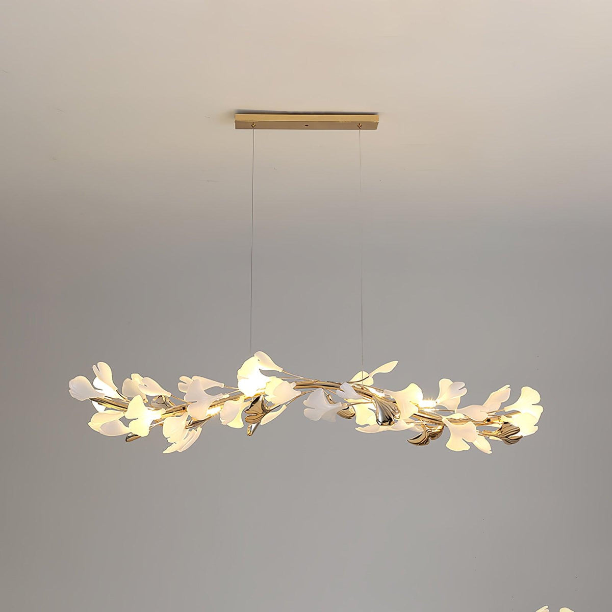 Vixu Postmodern luxe Gingko Ceramics Kroonluchter