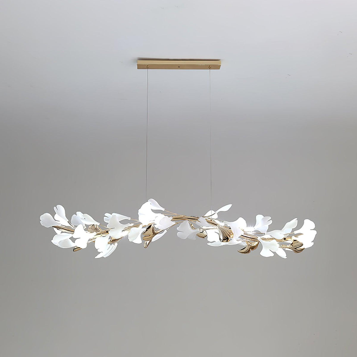 Vixu Postmodern luxe Gingko Ceramics Kroonluchter