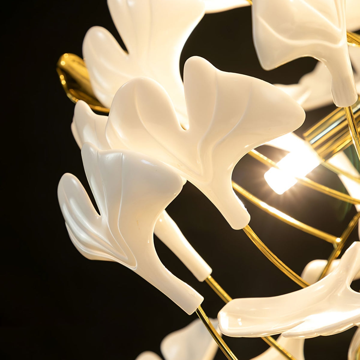 Ivmarel Gingko Long Branch Ceramics Kroonluchter