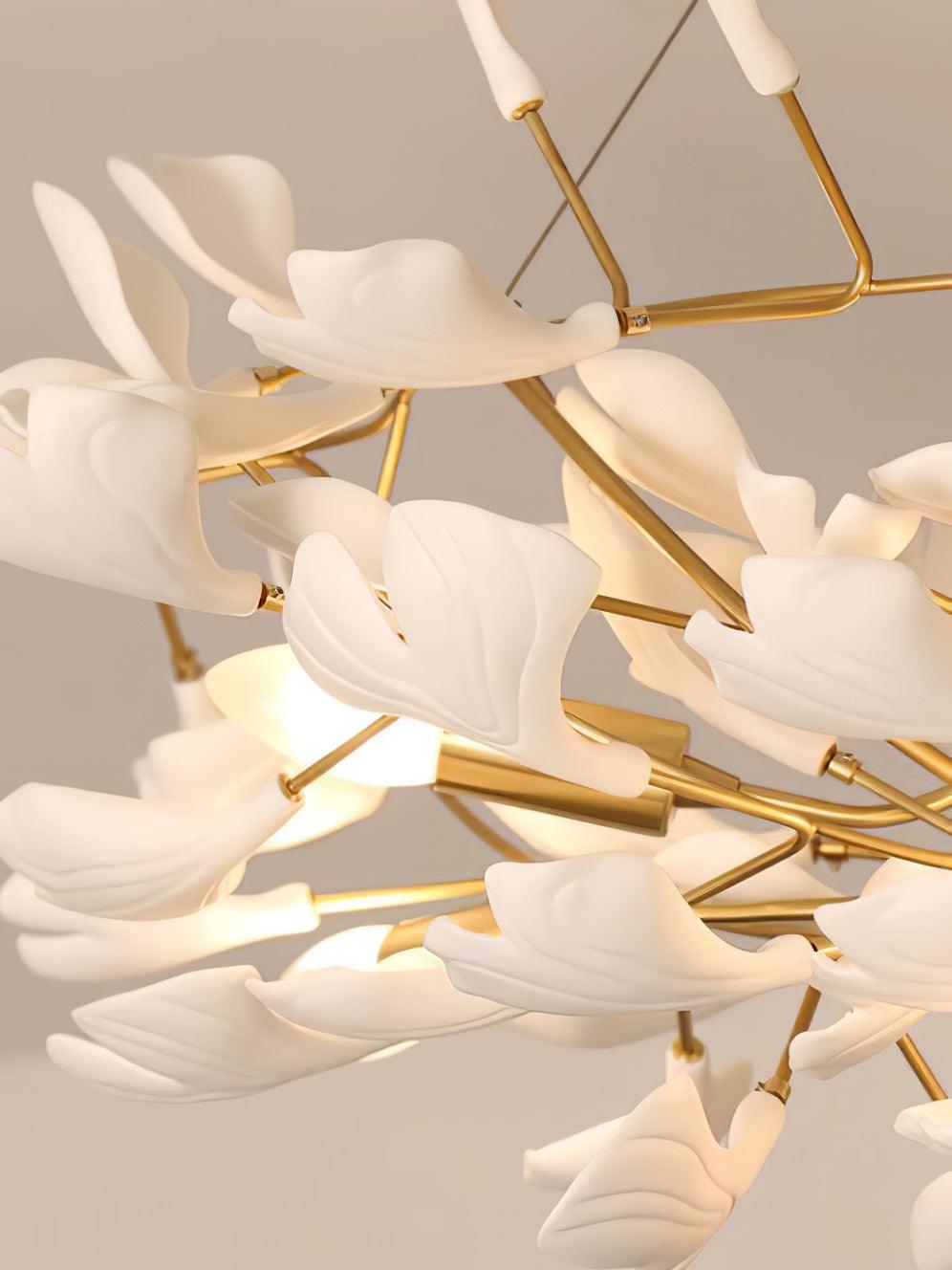 Ivmarel Gingko Long Branch Ceramics Kroonluchter
