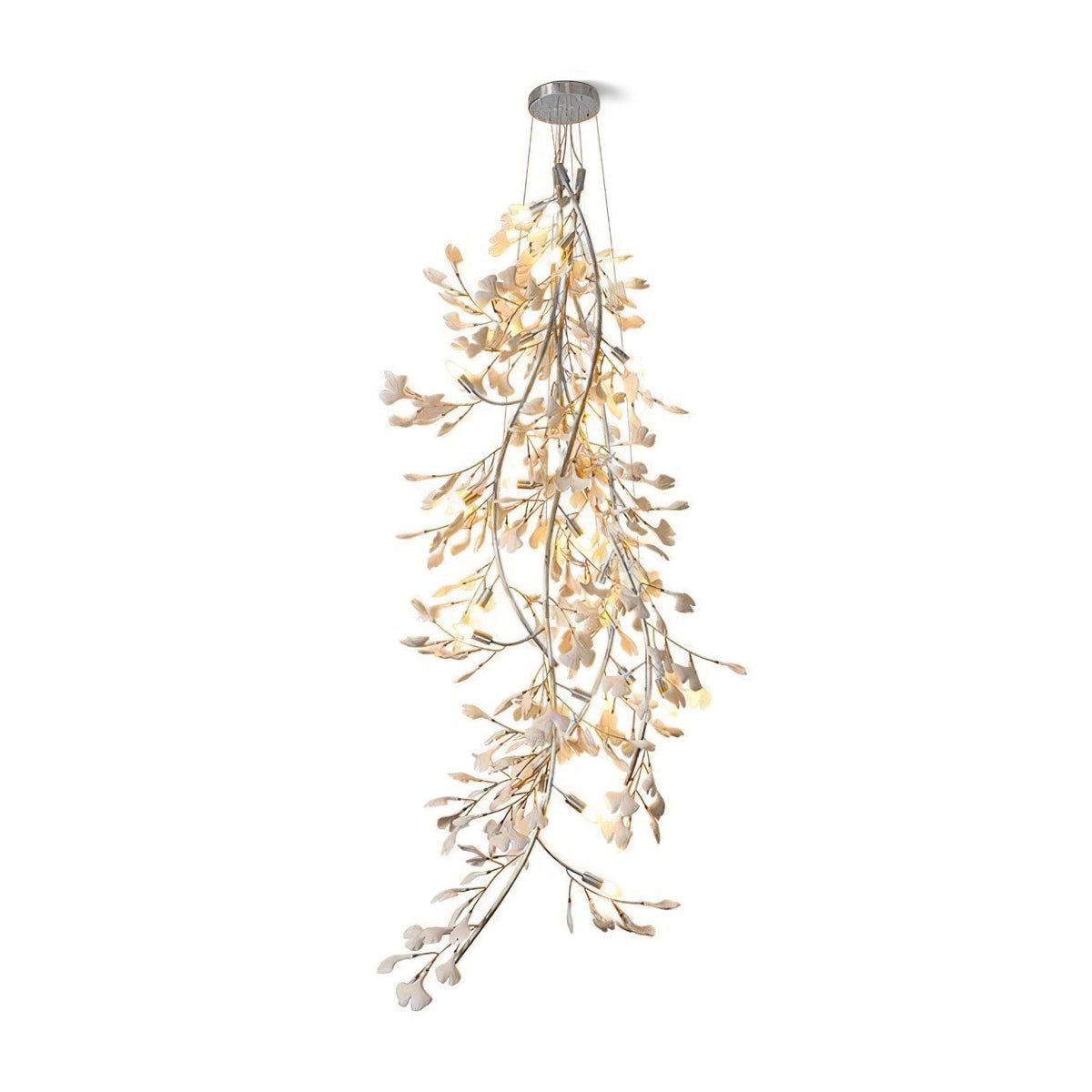 Ivmarel Gingko Long Branch Ceramics Kroonluchter