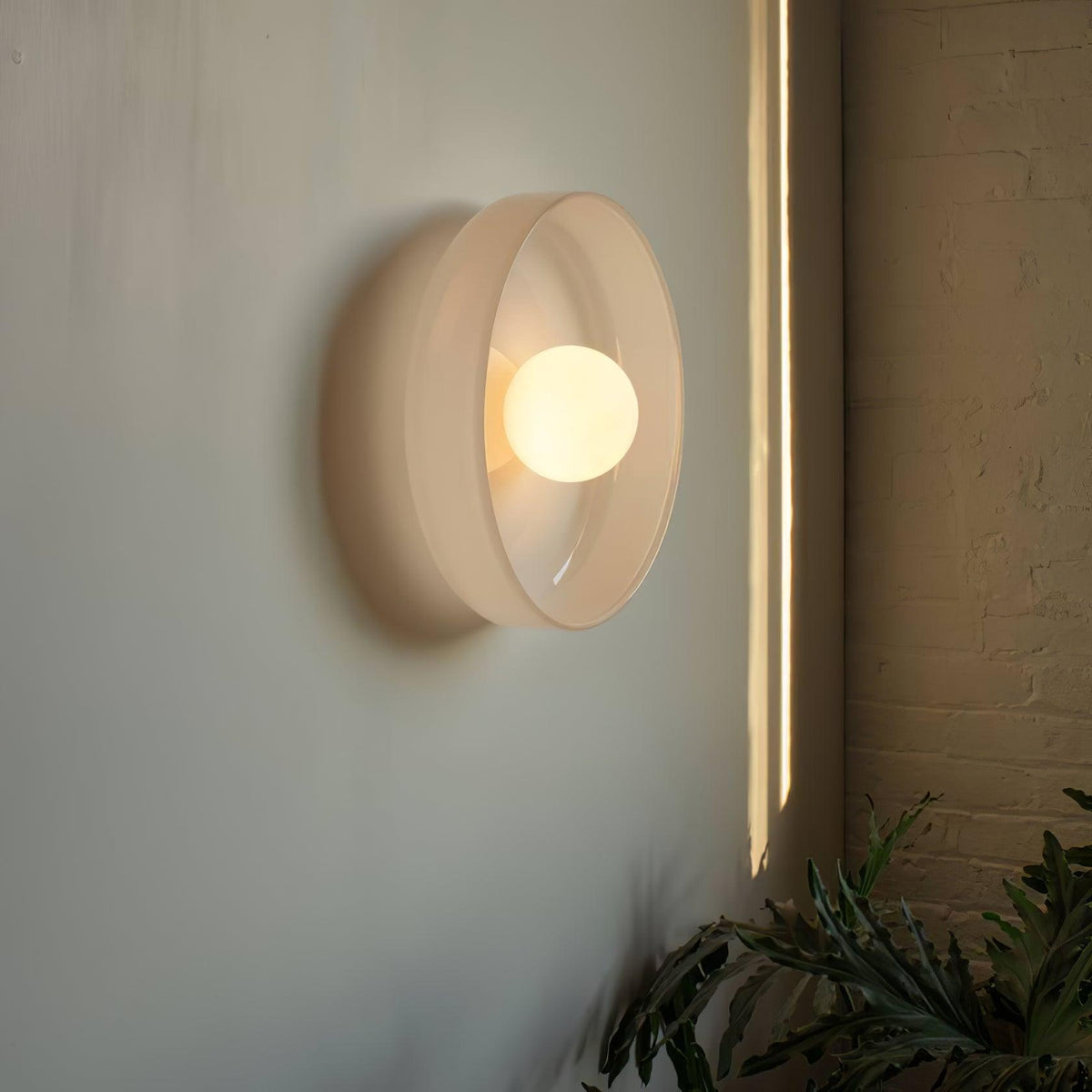 Diroxen plafondlamp oranje ring speels sculpturaal