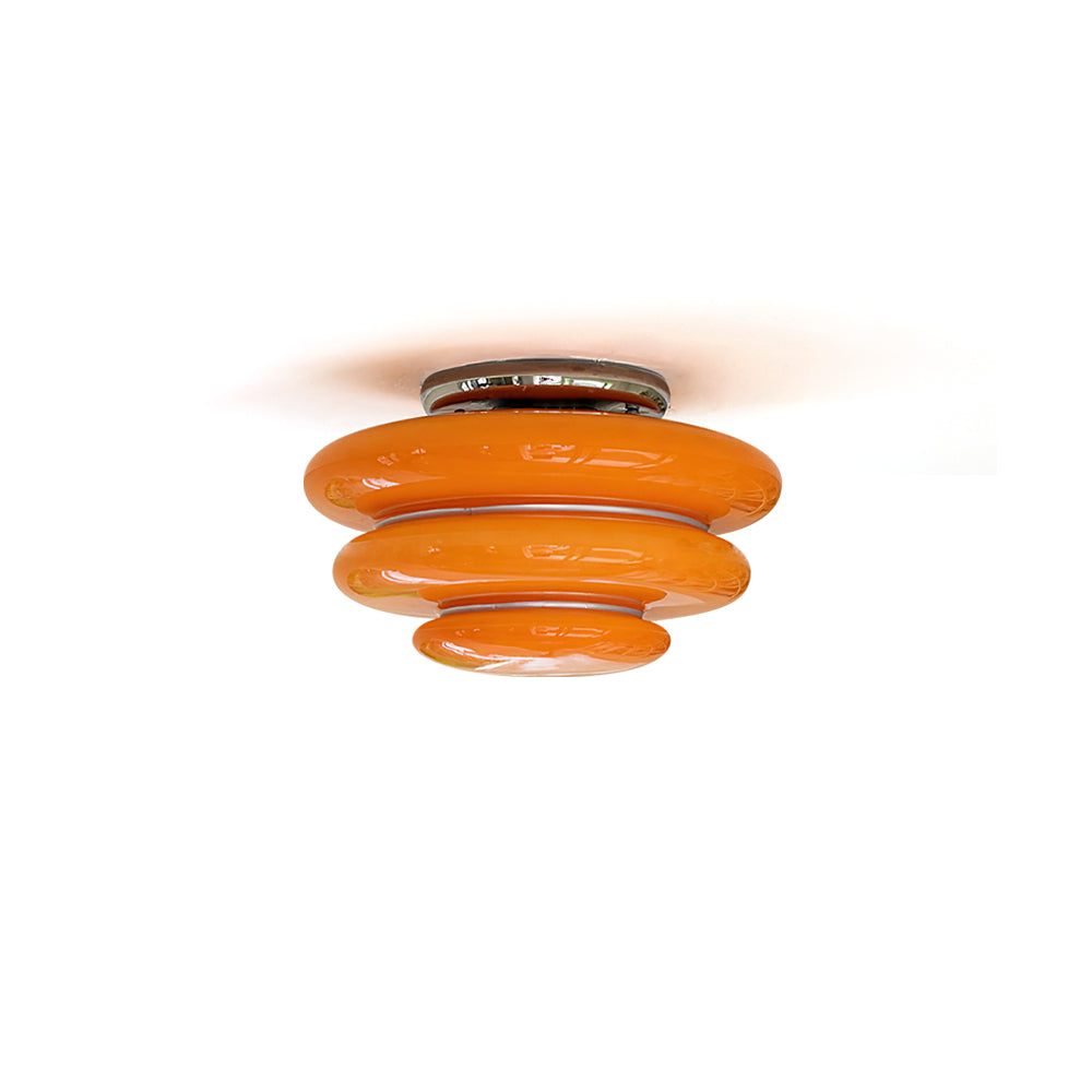 Miroel oranje plafondlamp