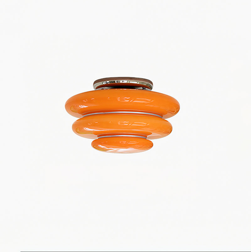 Miroel oranje plafondlamp