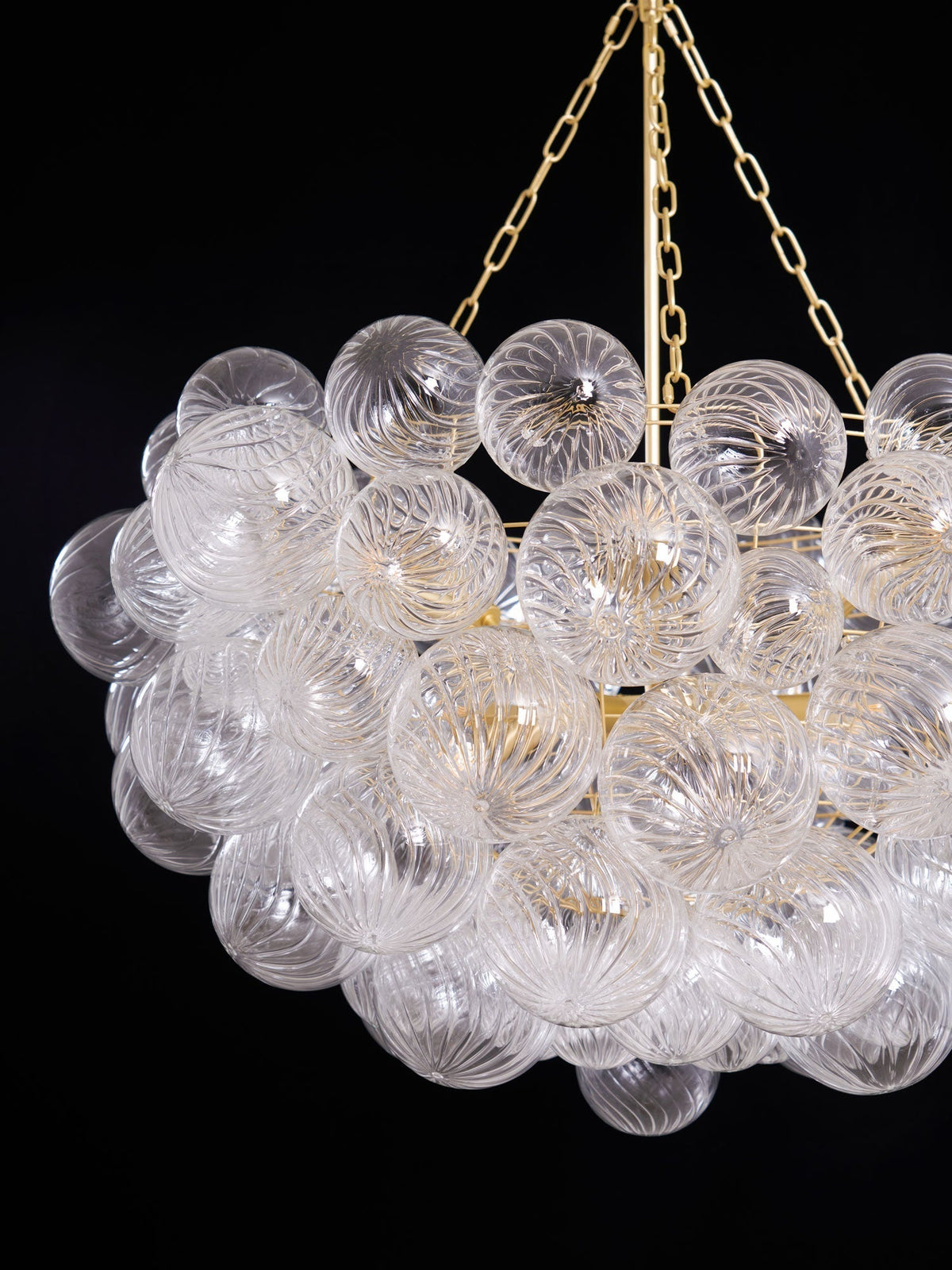 Ben Kroonluchter Glasbal Bubbel Modern