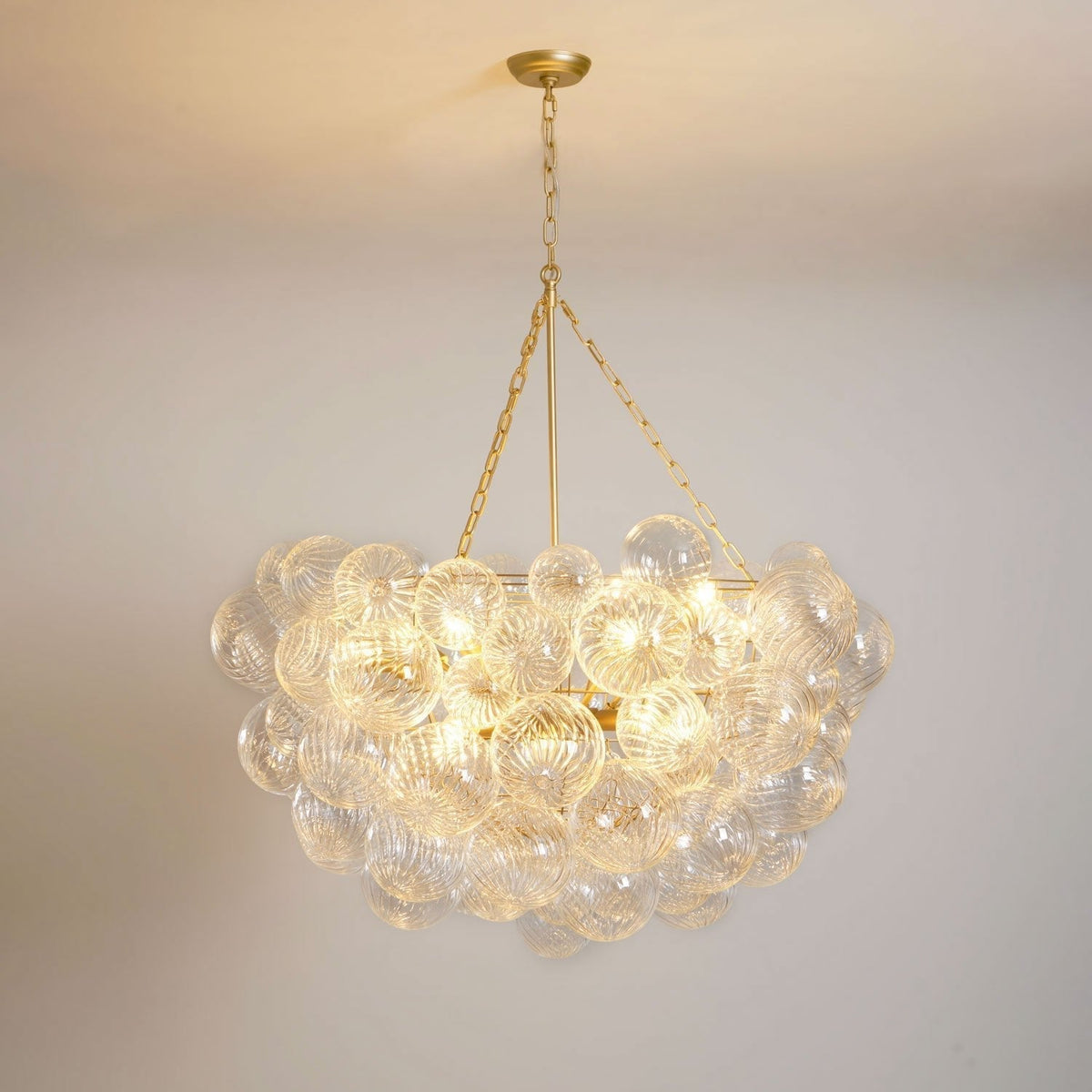 Ben Kroonluchter Glasbal Bubbel Modern