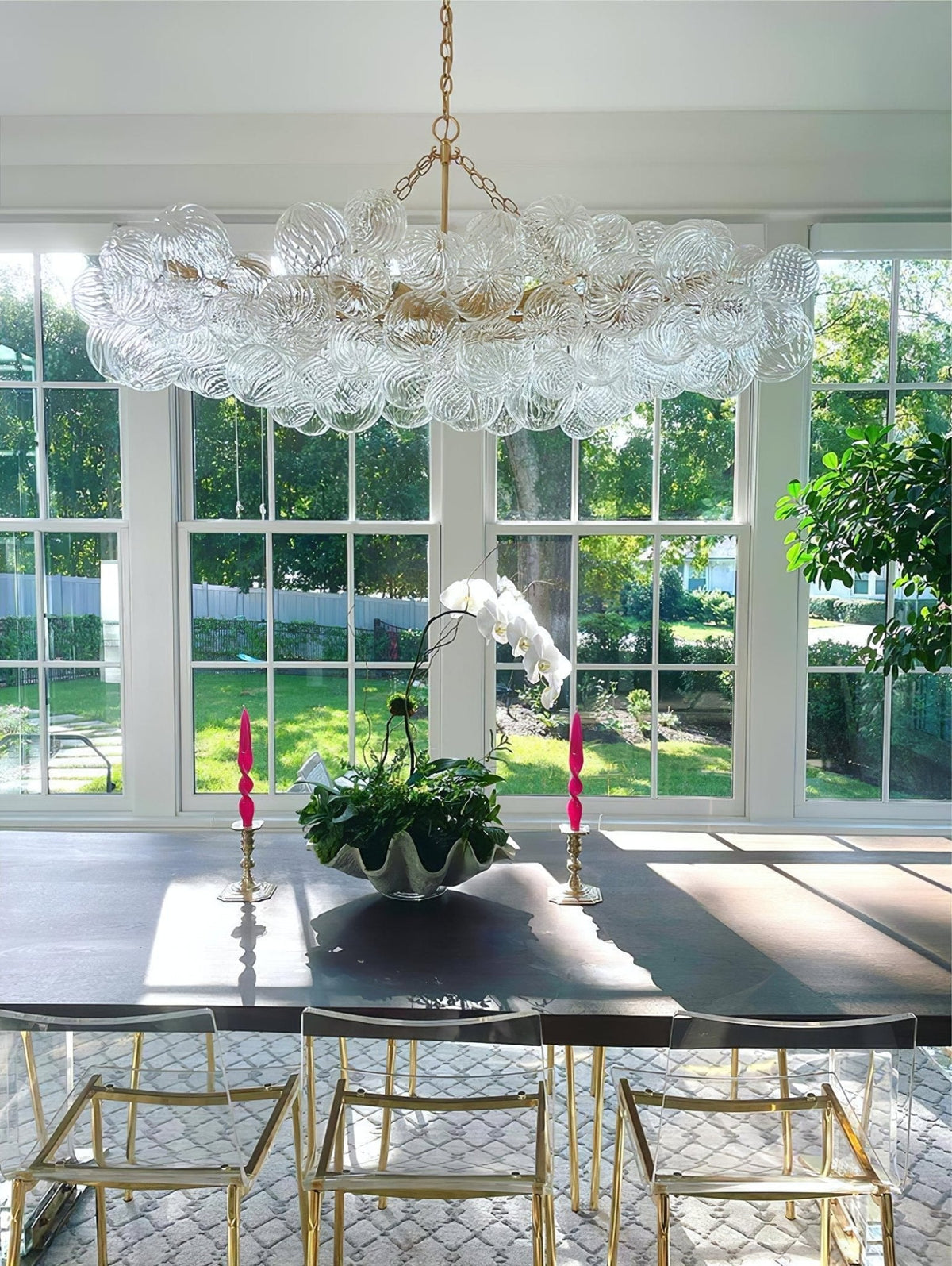 Ben Kroonluchter Glasbal Bubbel Modern