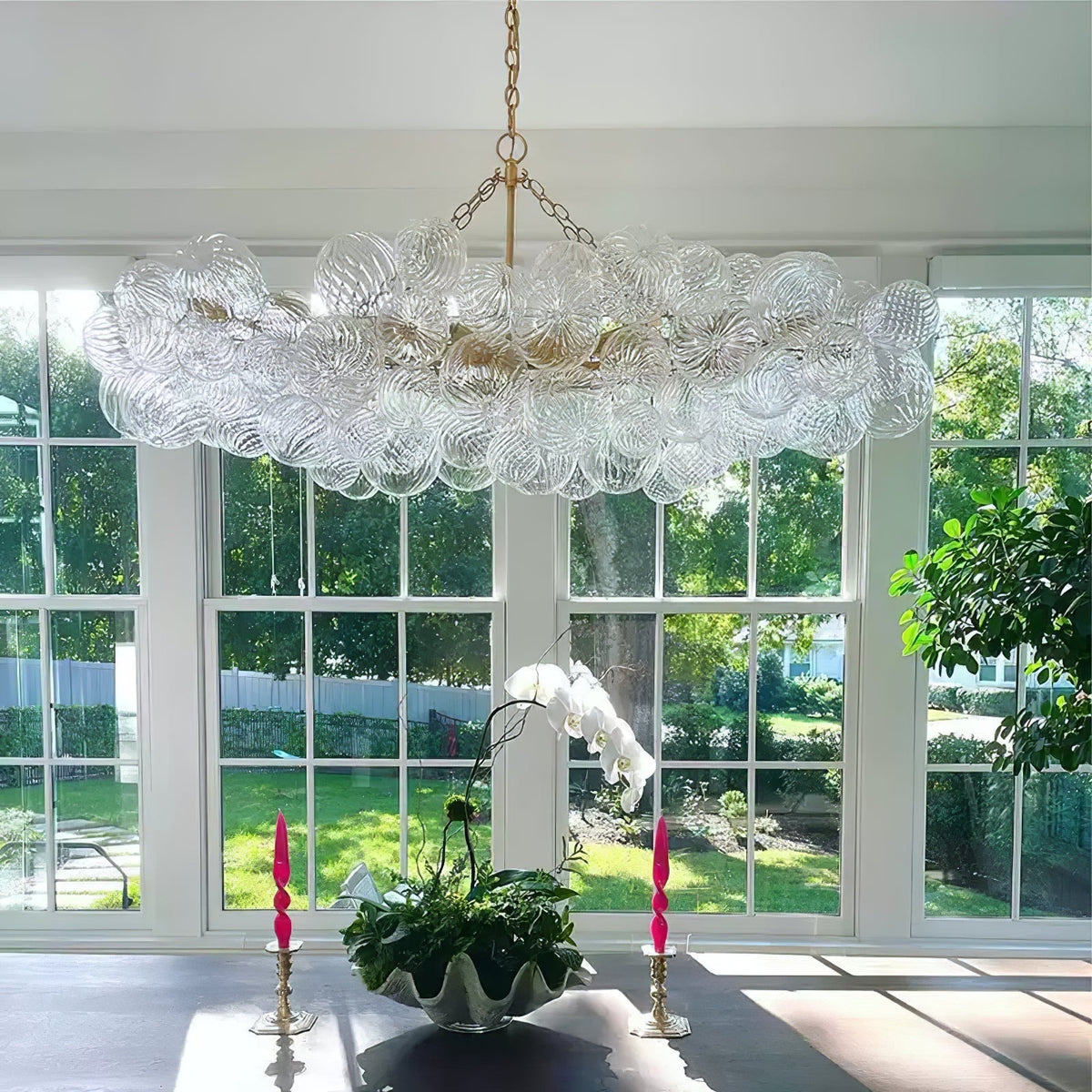 Ben Kroonluchter Glasbal Bubbel Modern