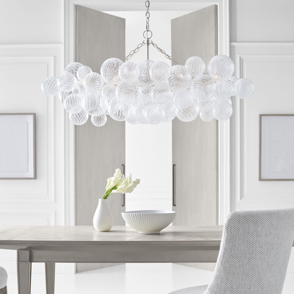 Ben Kroonluchter Glasbal Bubbel Modern