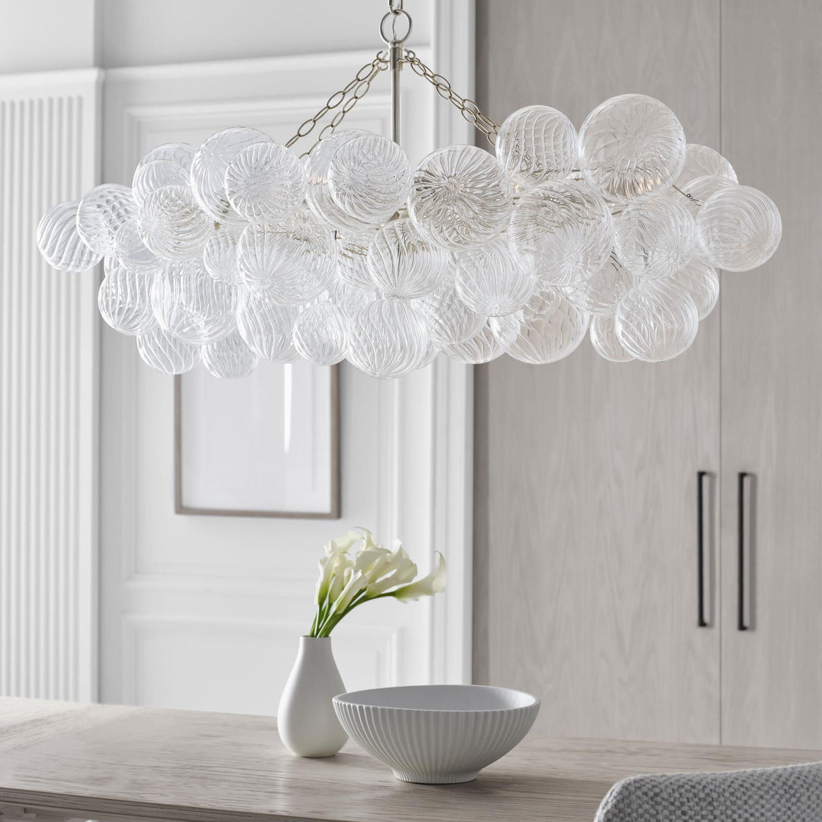 Ben Kroonluchter Glasbal Bubbel Modern