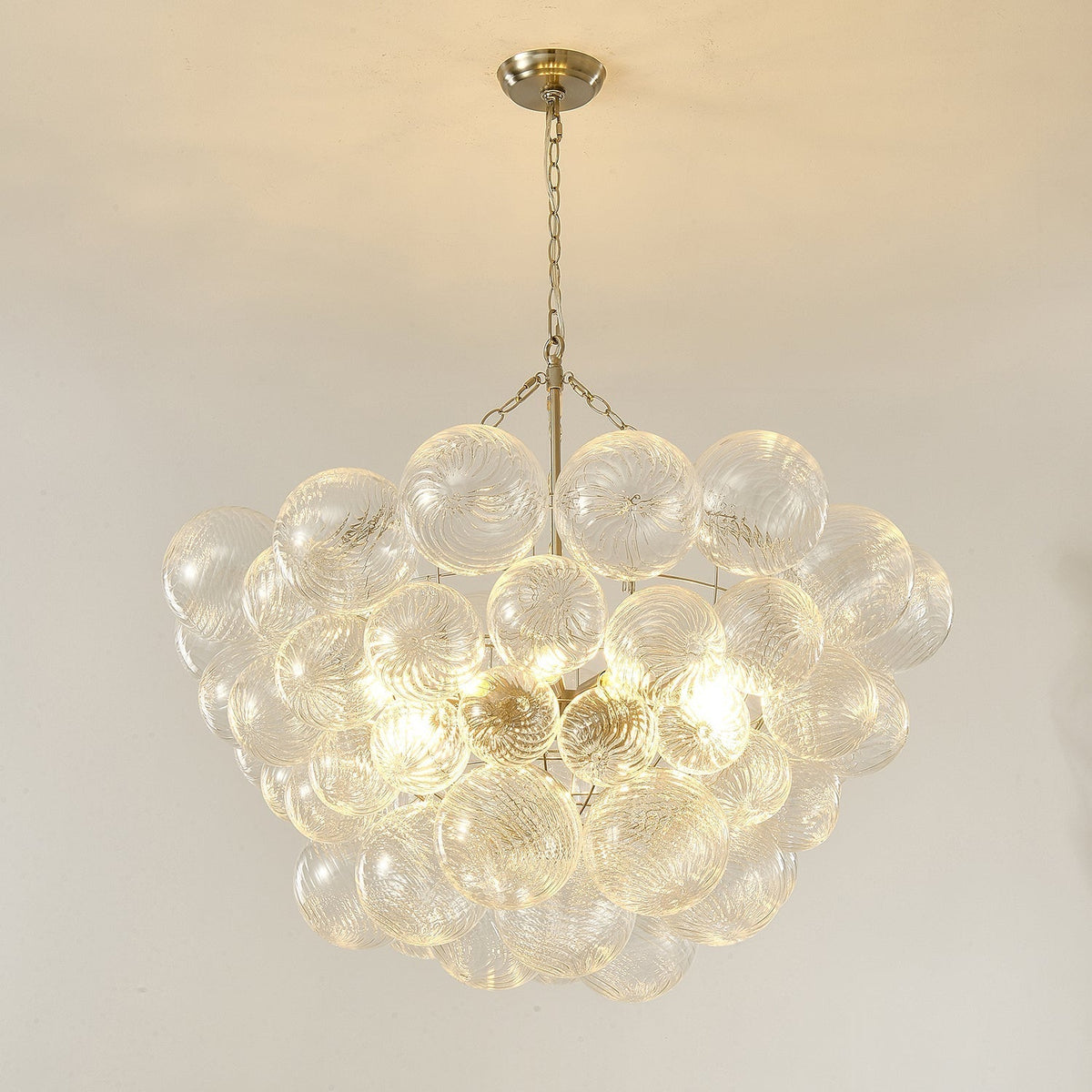 Ben Kroonluchter Glasbal Bubbel Modern
