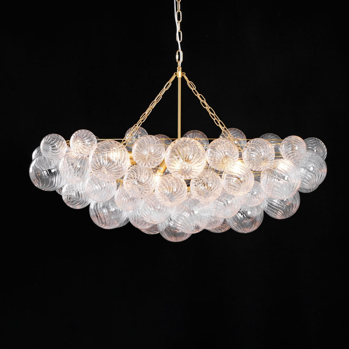 Ben Kroonluchter Glasbal Bubbel Modern
