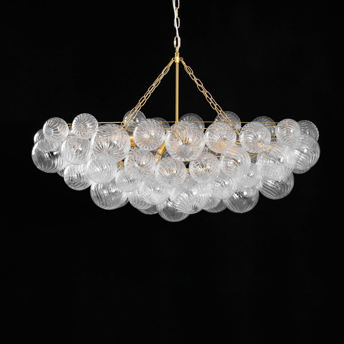 Ben Kroonluchter Glasbal Bubbel Modern