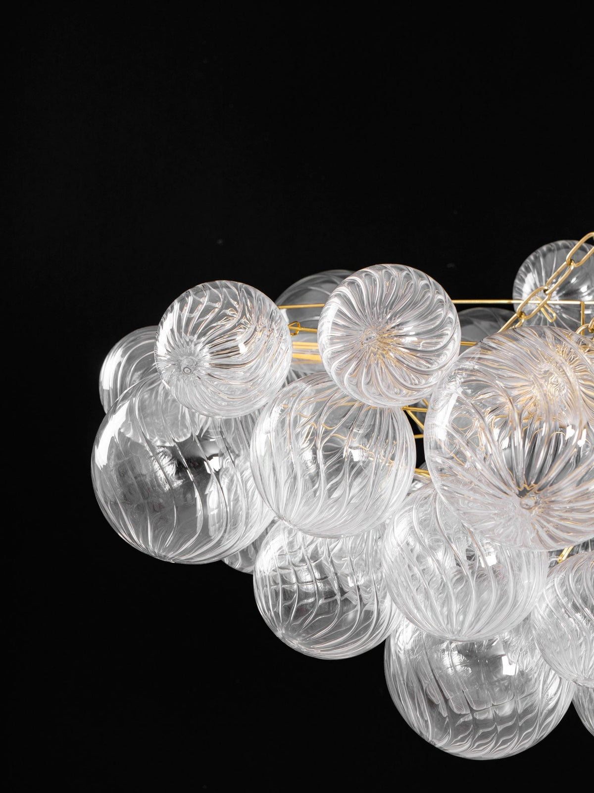 Ben Kroonluchter Glasbal Bubbel Modern