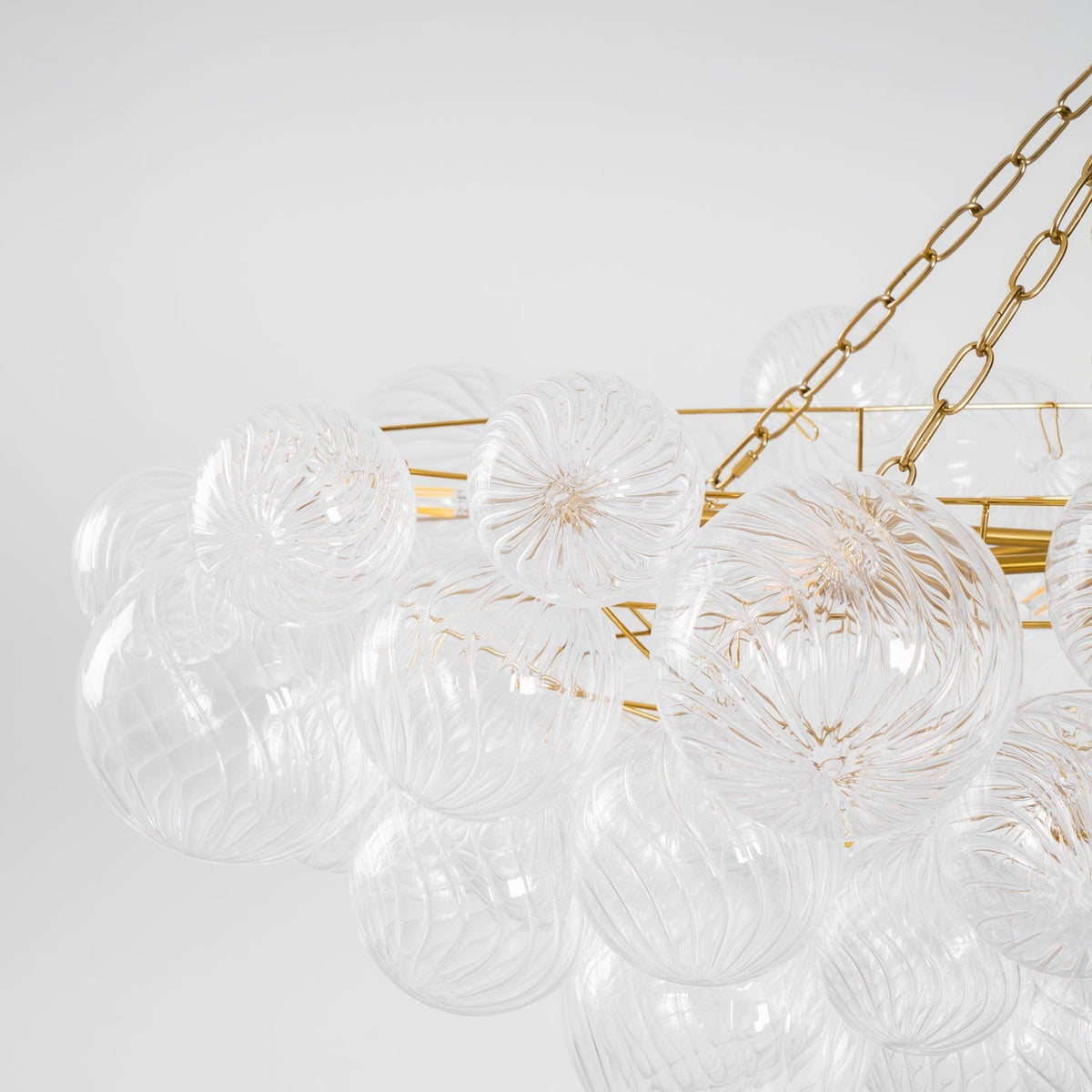Ben Kroonluchter Glasbal Bubbel Modern