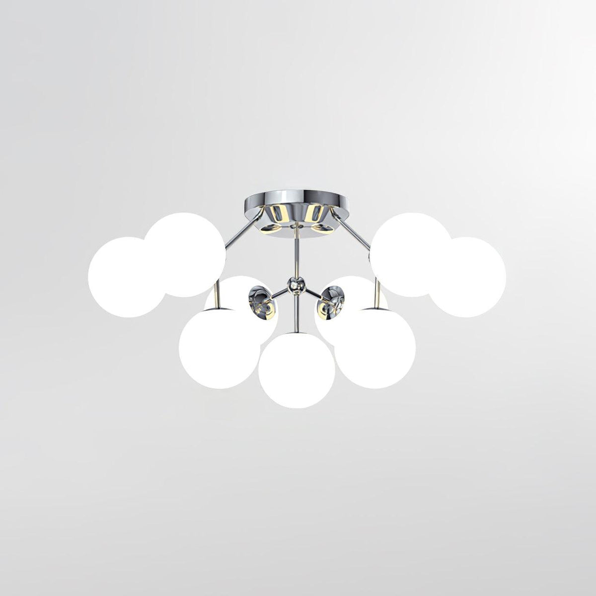 Veloel luxe glazen plafondlamp