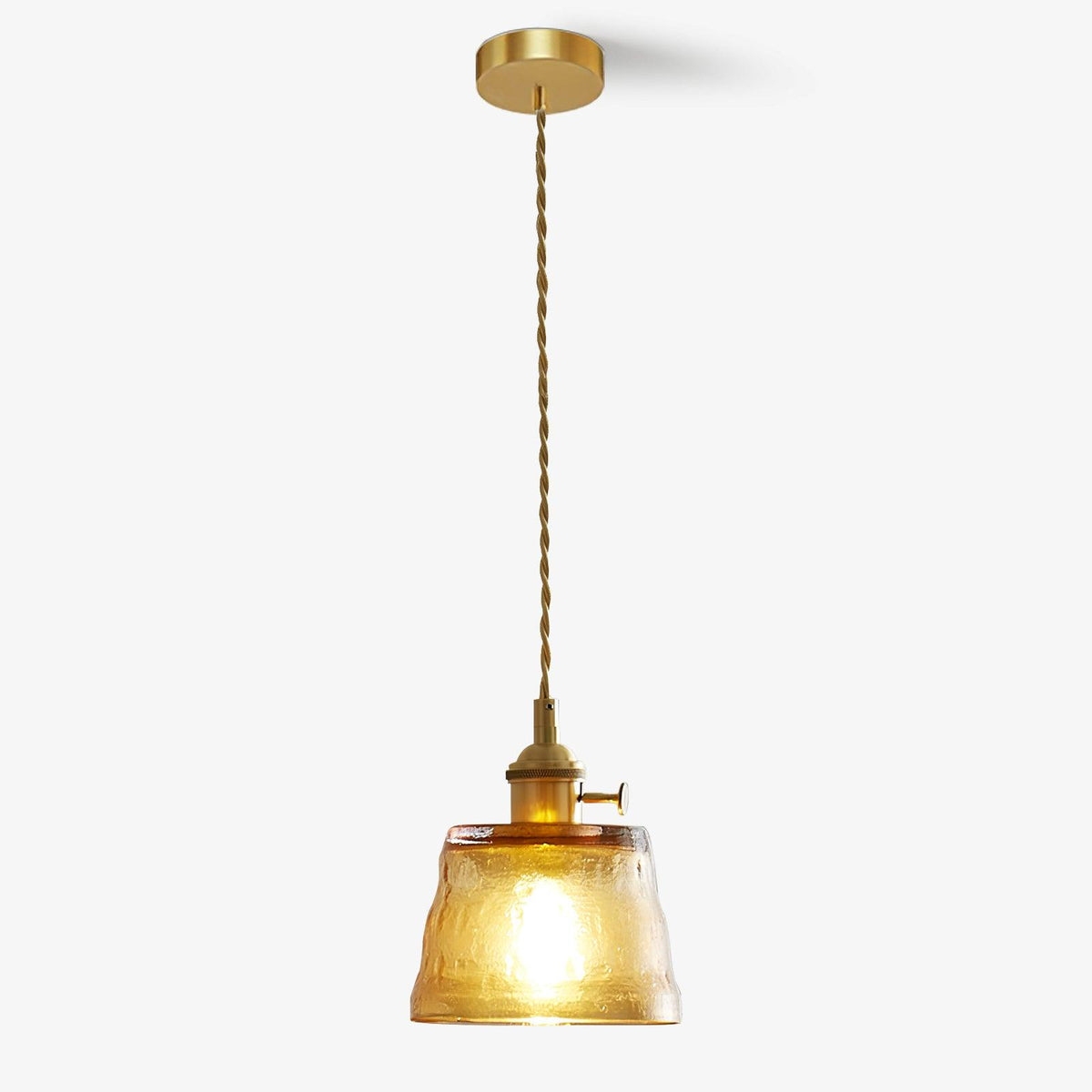 Lioreraya hanglamp van koper glas voor eetkamer