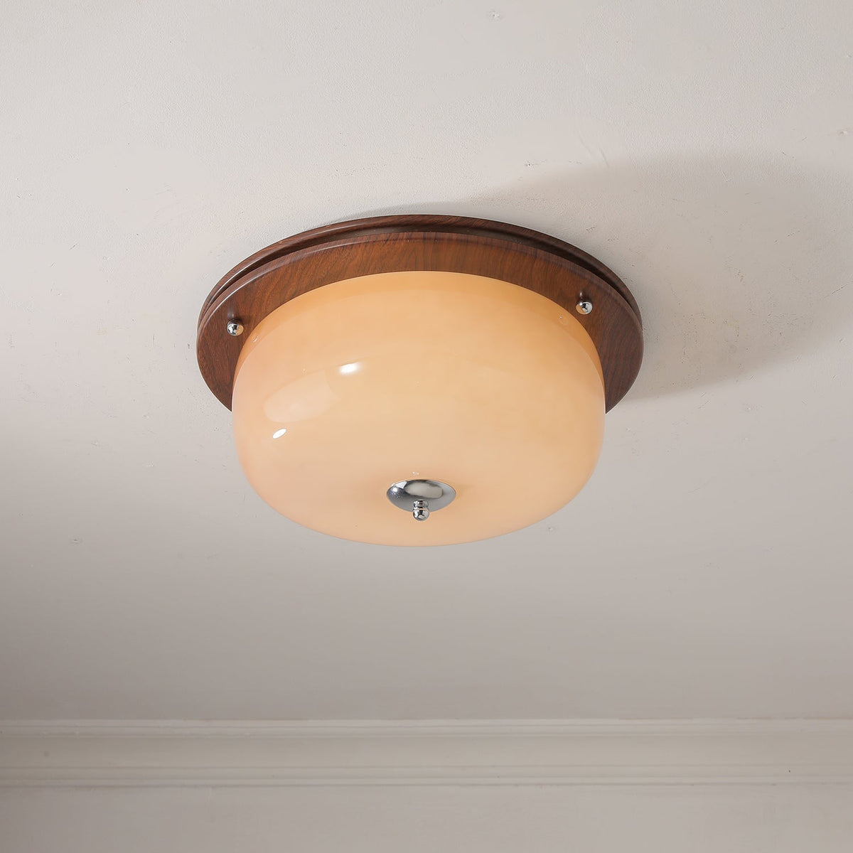 Vetheel Premium Noords Kunstzinnig Koepel Glas Plafondlamp