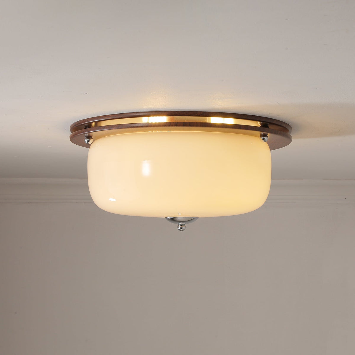 Vetheel Premium Noords Kunstzinnig Koepel Glas Plafondlamp