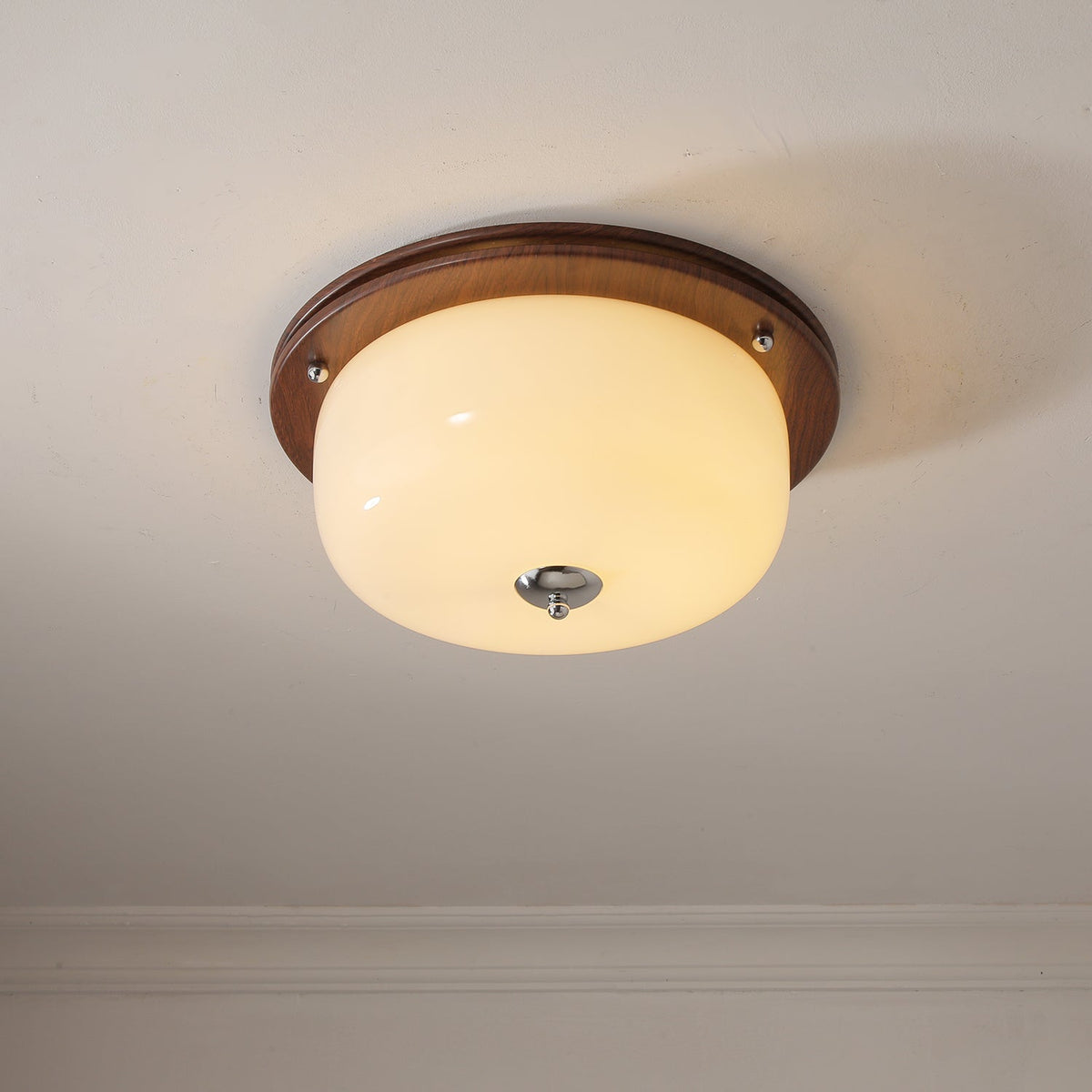 Vetheel Premium Noords Kunstzinnig Koepel Glas Plafondlamp