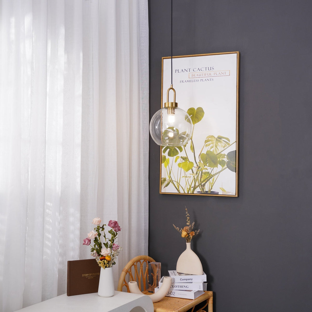 Sevelo hanglamp met matglas verstelbare ophanglengte