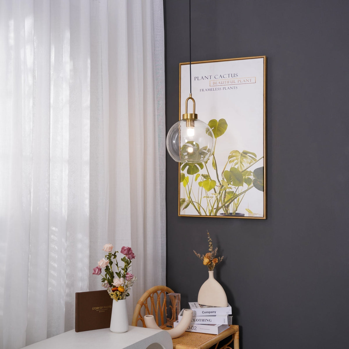 Sevelo hanglamp met matglas verstelbare ophanglengte