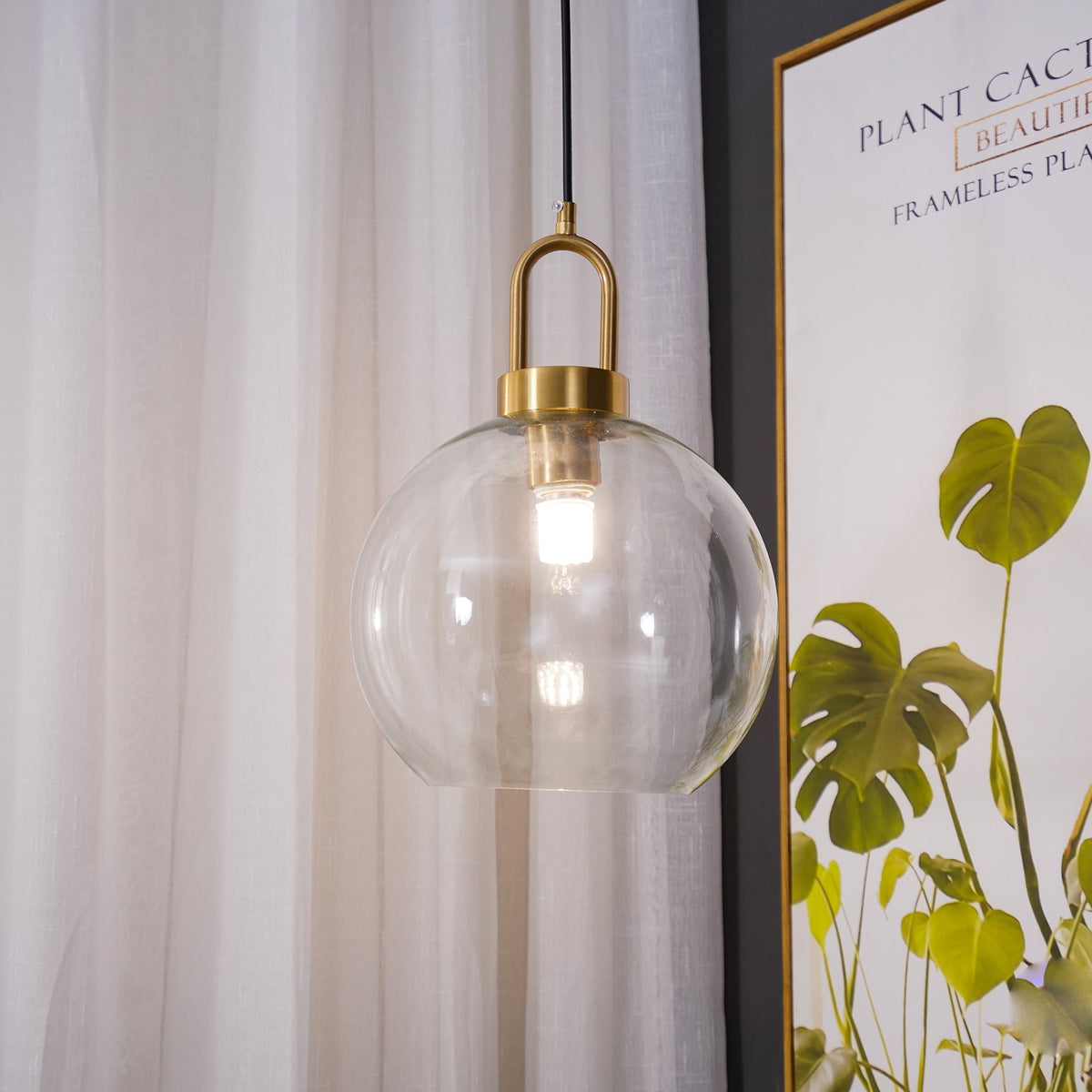 Sevelo hanglamp met matglas verstelbare ophanglengte