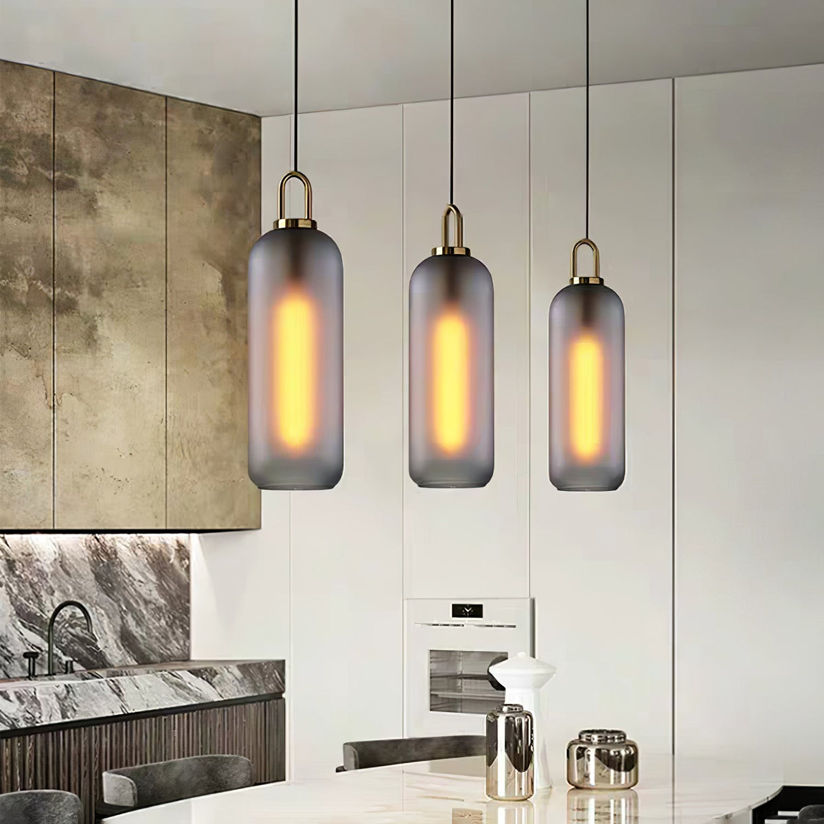 Sevelo hanglamp met matglas verstelbare ophanglengte