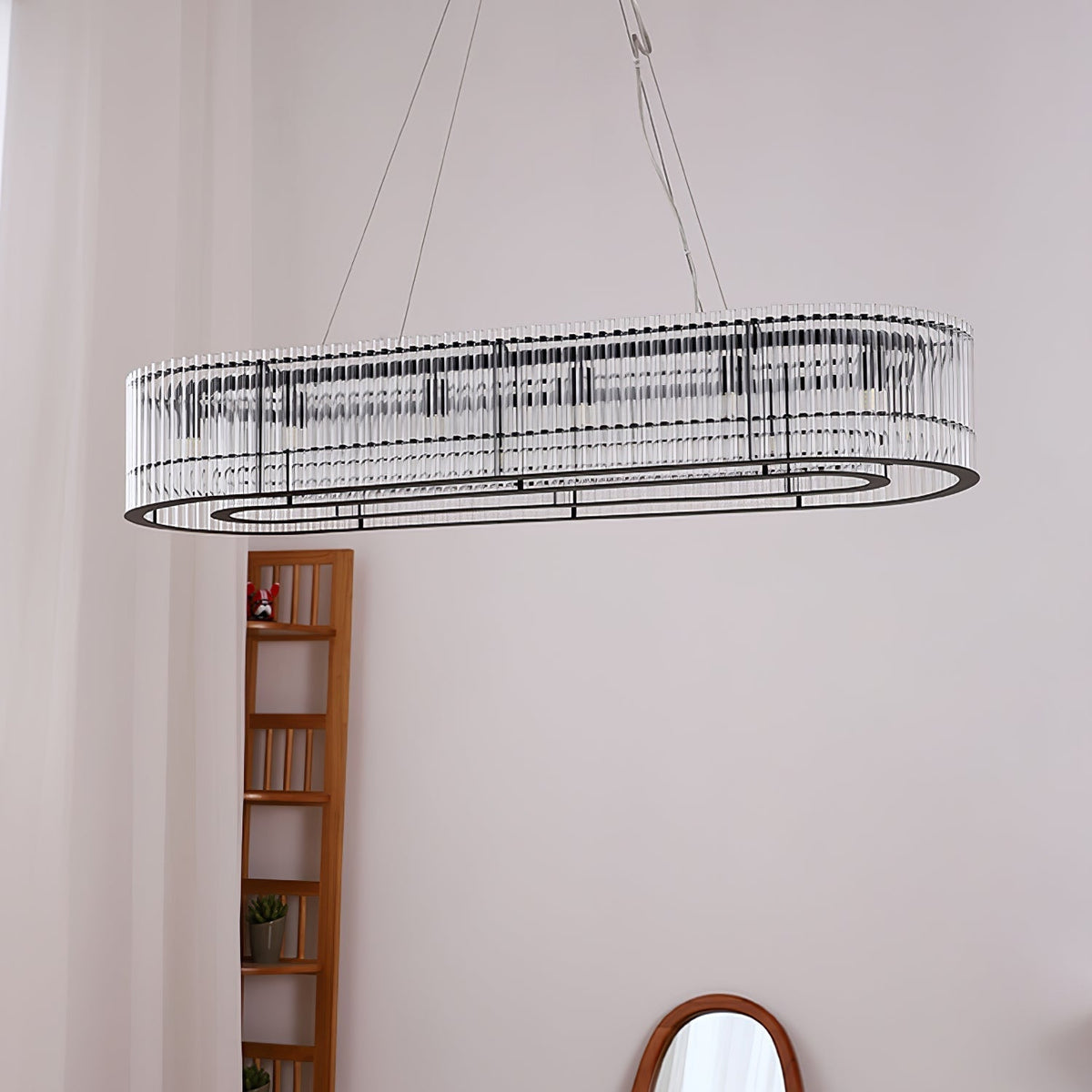 Celivia Moderne hanglamp van glasbuisring