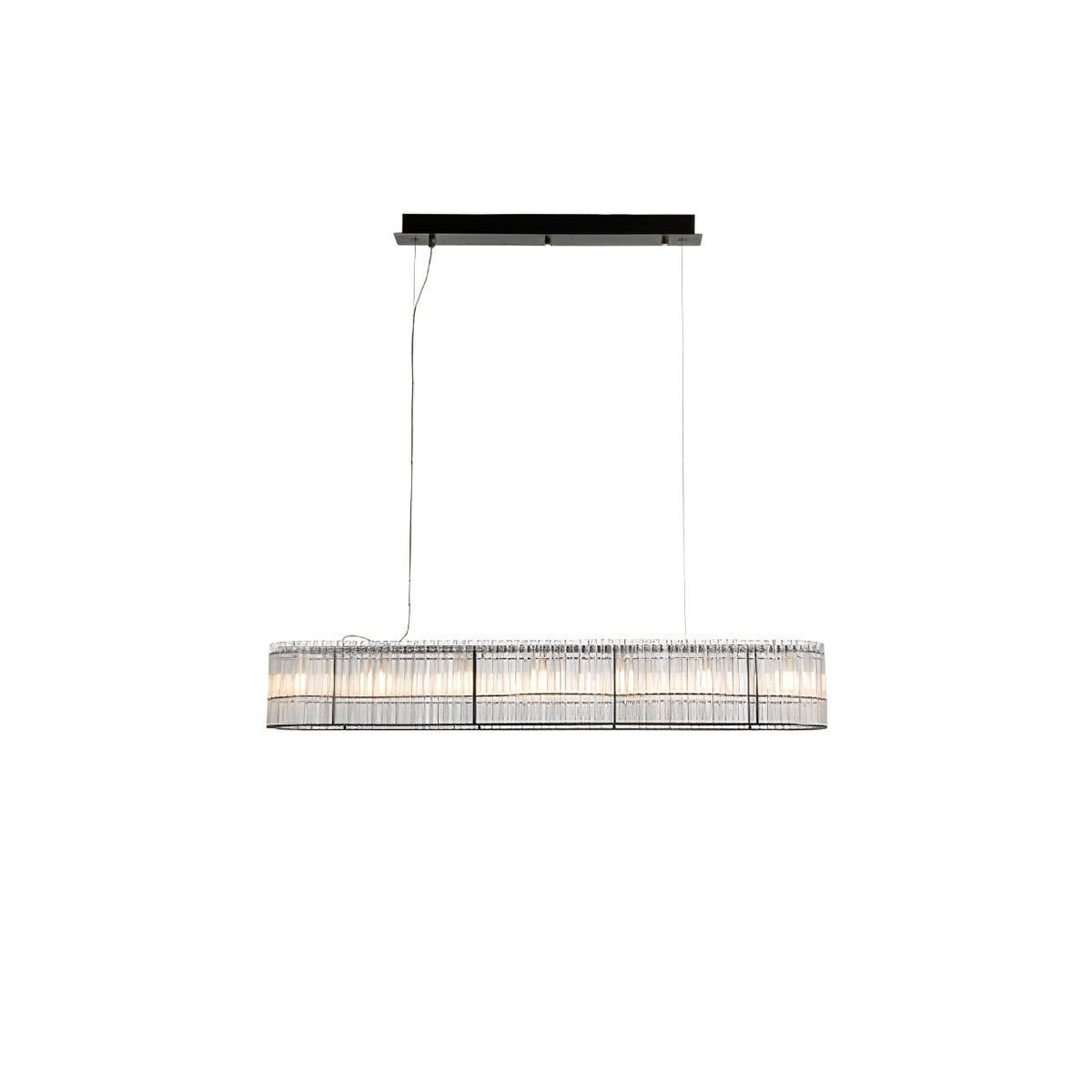 Celivia Moderne hanglamp van glasbuisring