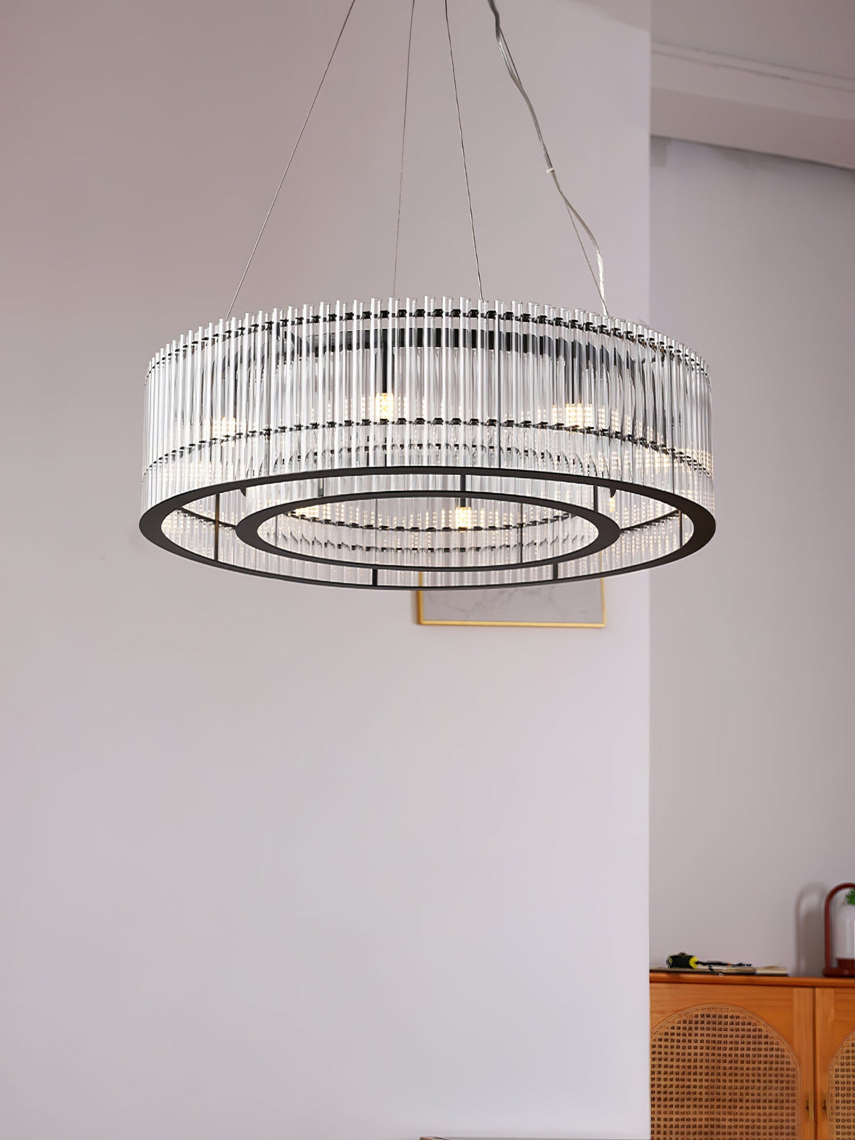 Celivia Moderne hanglamp van glasbuisring