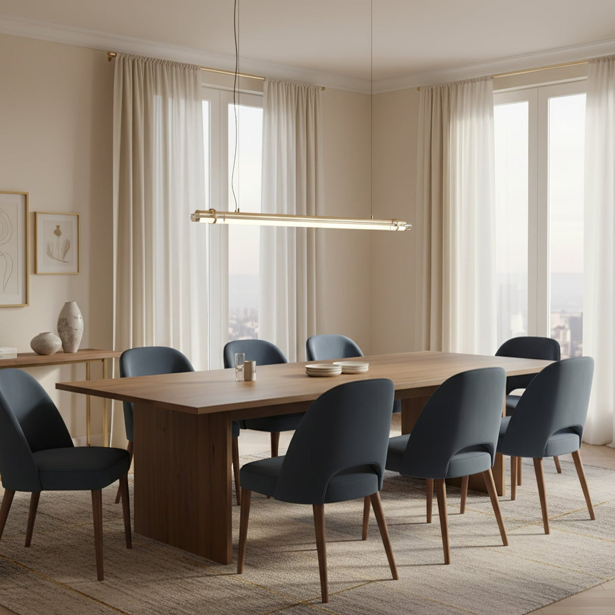 Gleam Bar Lineaire hanglamp