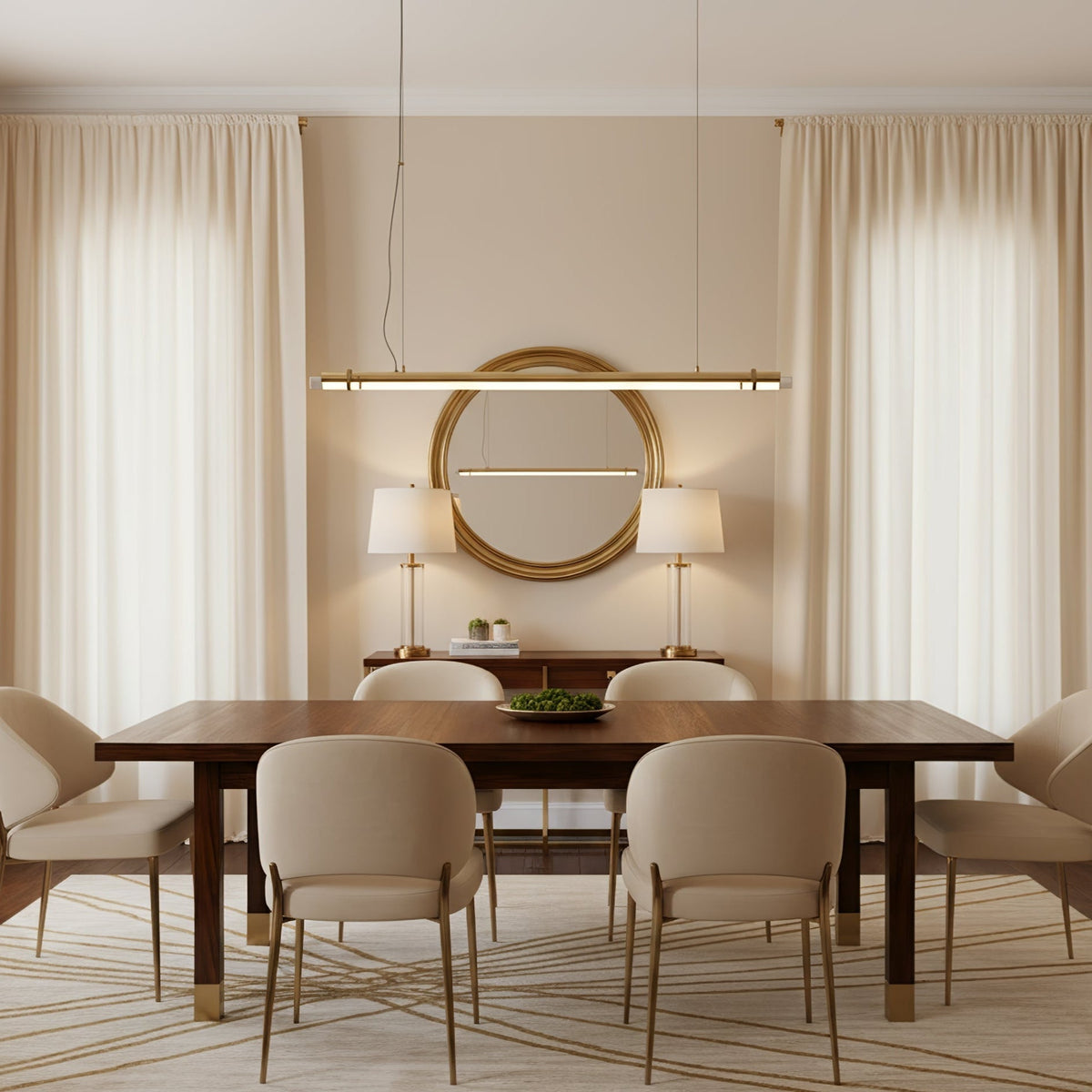 Gleam Bar Lineaire hanglamp