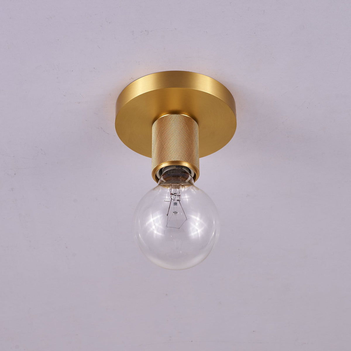 Aursorion moderne minimalistische plafondlamp van messing