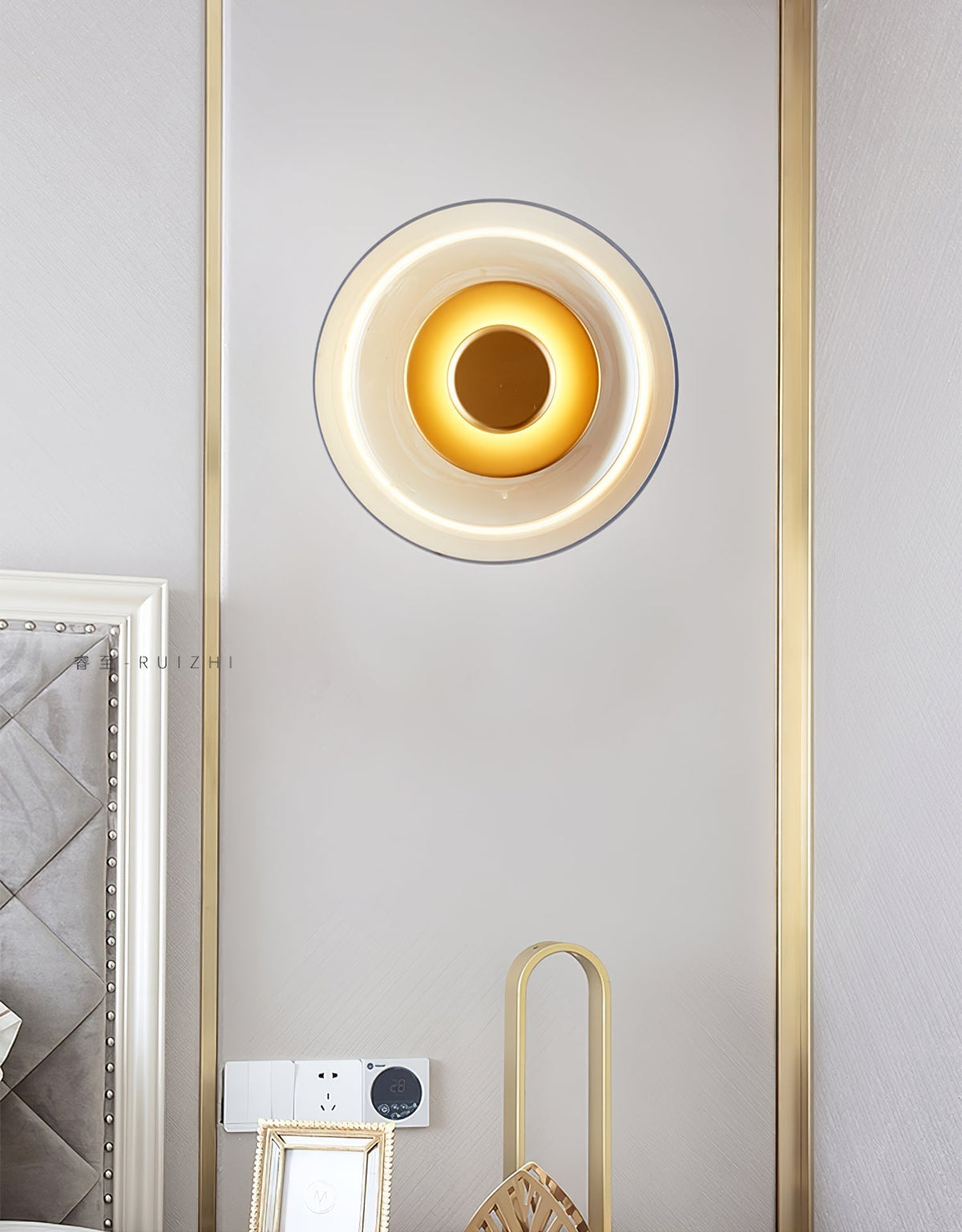 Lomino Premium Noordse kunst glas wandlamp
