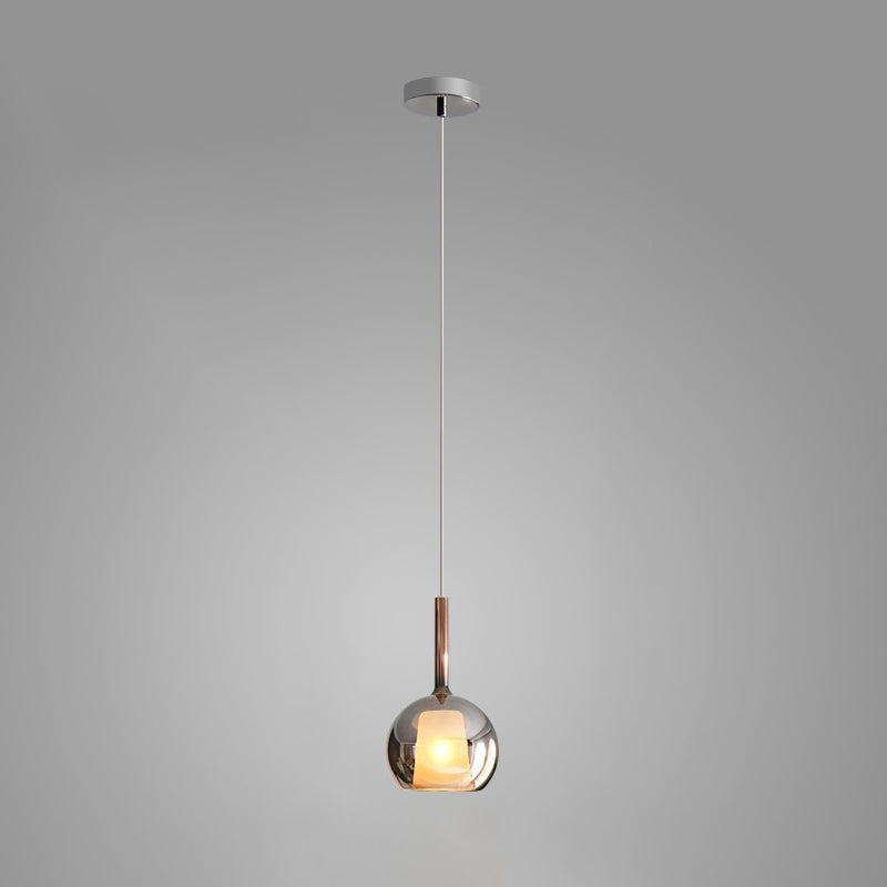 Lioranira hanglamp rookglas rond