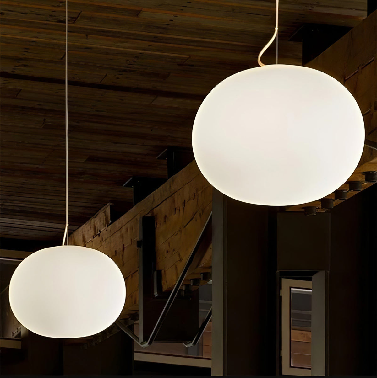 Gysta Moderne hanglamp van glas