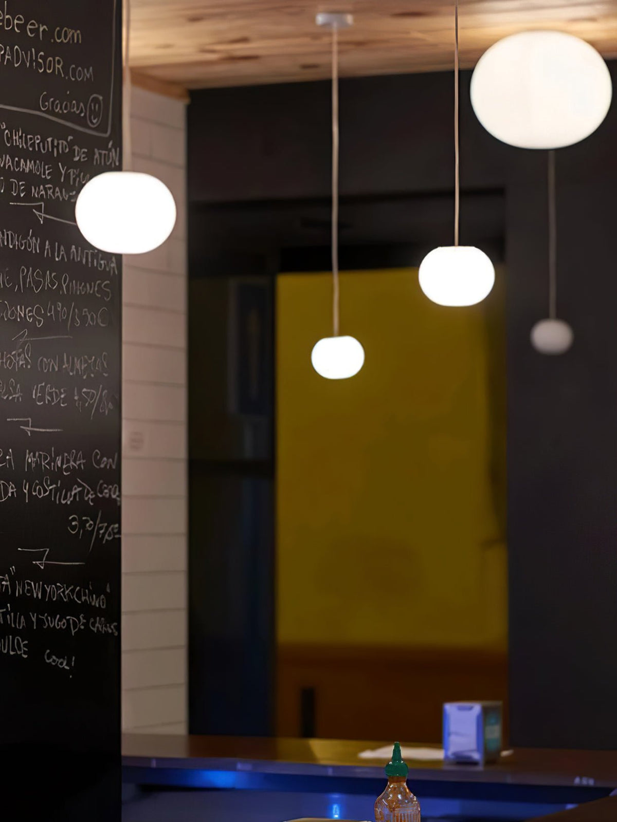 Gysta Moderne hanglamp van glas